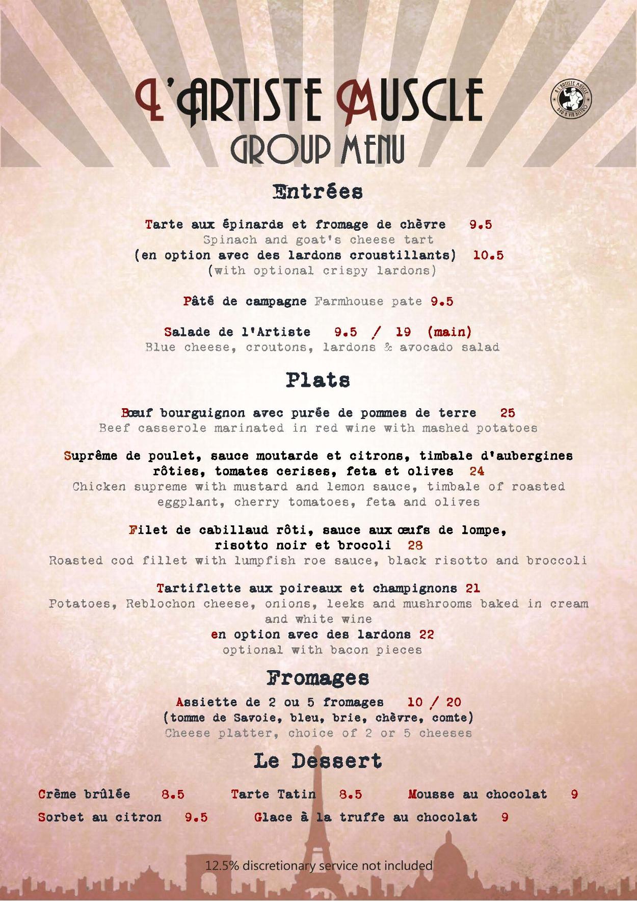 French Bistro Restaurant in Mayfair and London